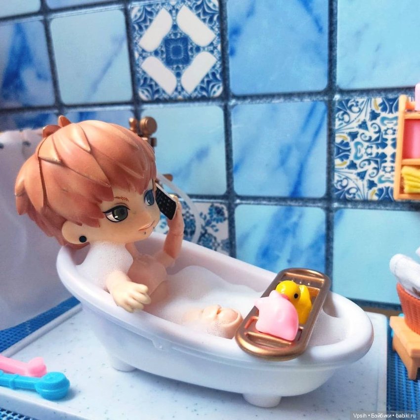 Ванная комната аналог Sylvanian Families (фото 3)