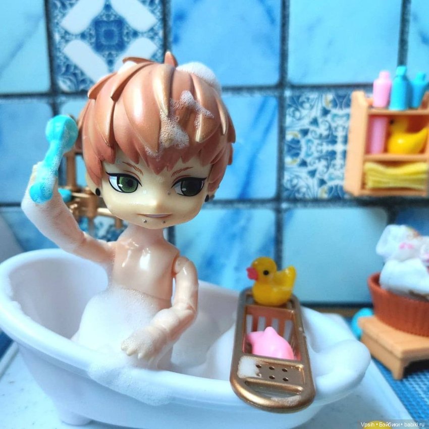 Ванная комната аналог Sylvanian Families (фото 9)