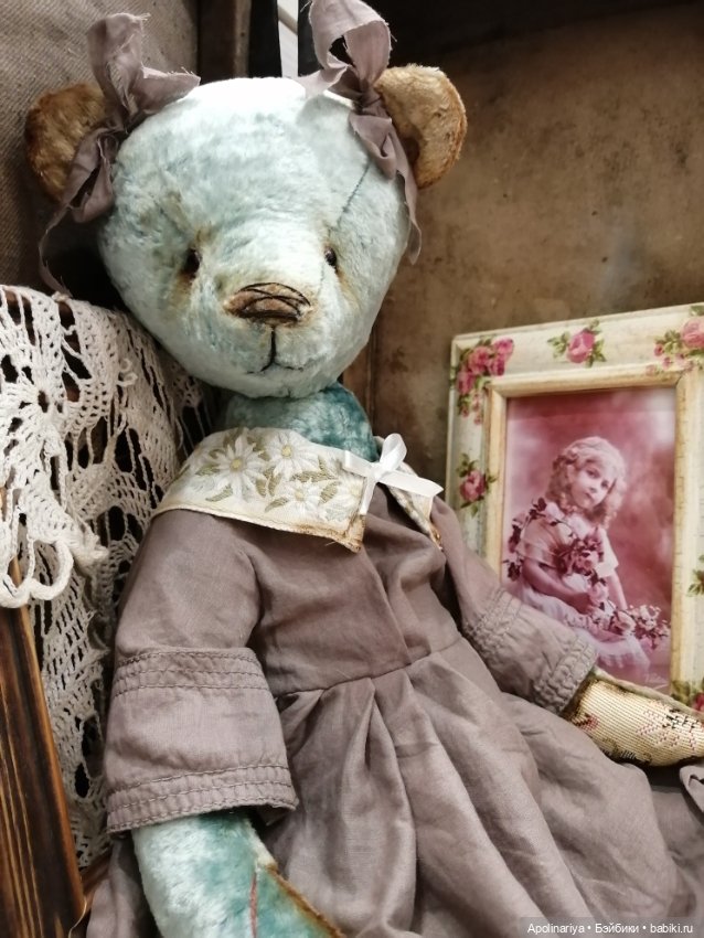 Stefania мишка-тедди — Авторские мишки Тедди и друзья: фото (фото 3)