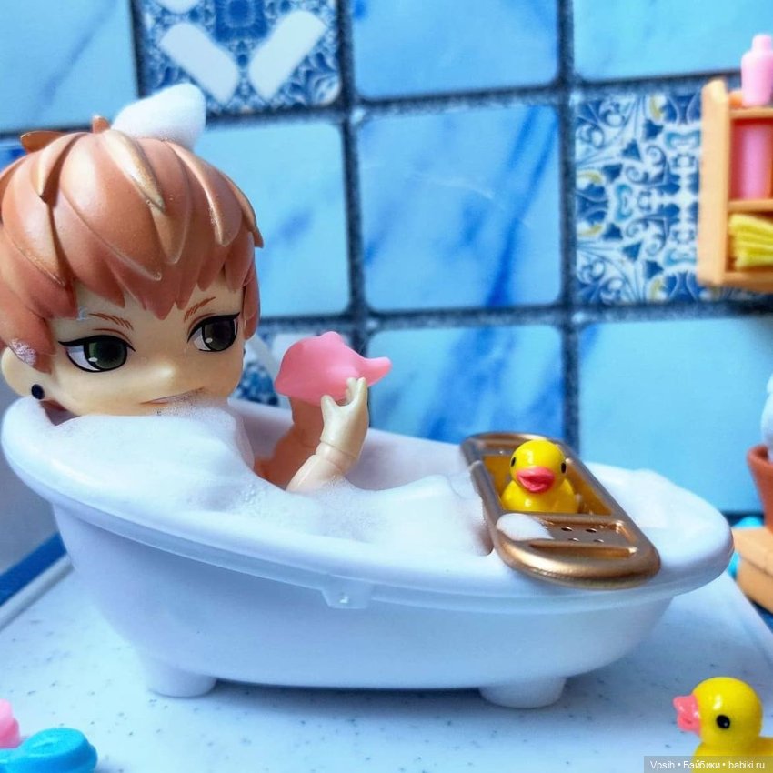 Ванная комната аналог Sylvanian Families (фото 7)