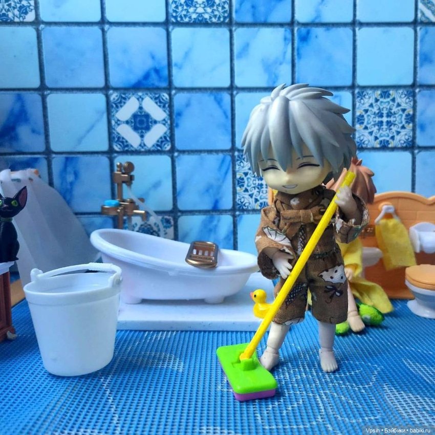 Ванная комната аналог Sylvanian Families