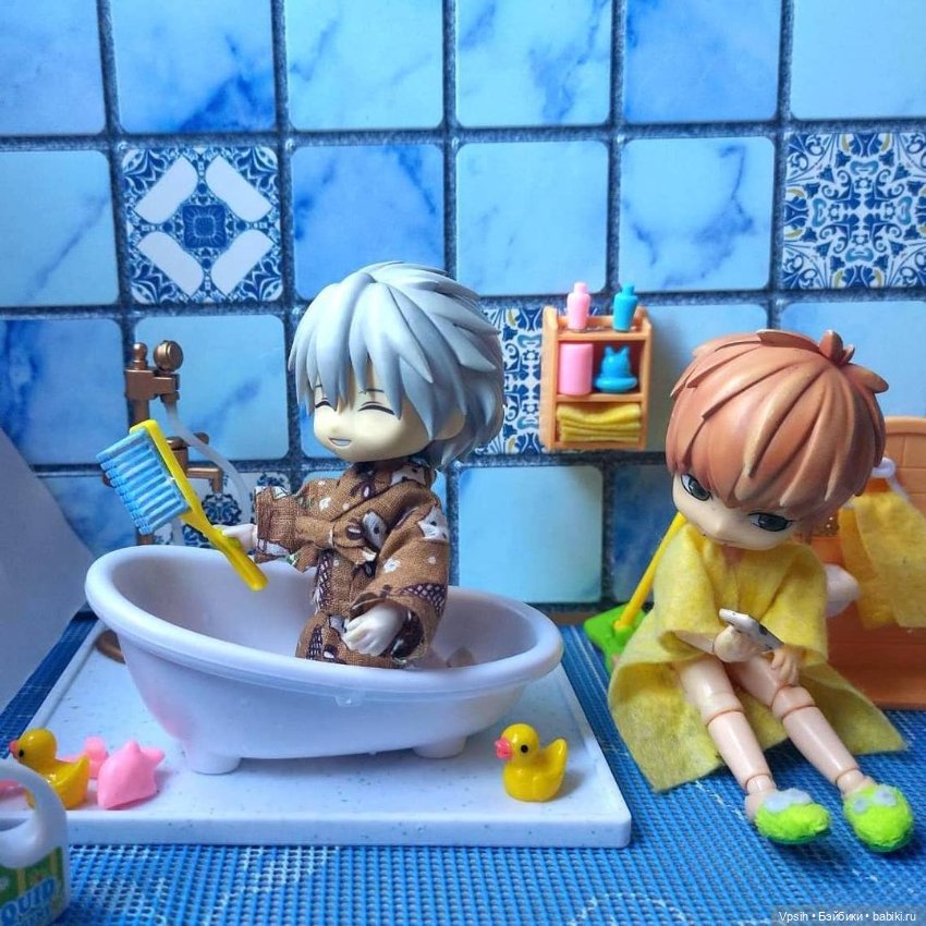 Ванная комната аналог Sylvanian Families (фото 10)