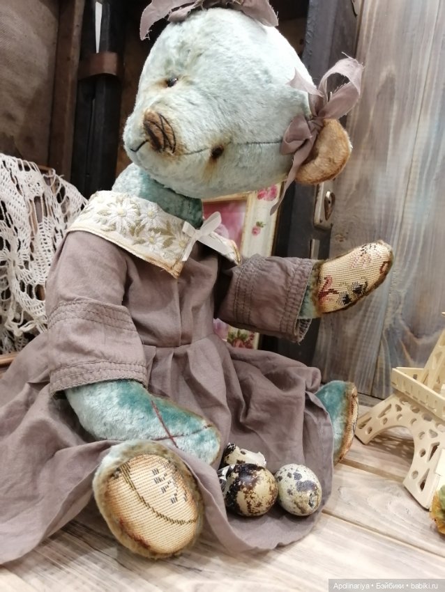 Stefania мишка-тедди — Авторские мишки Тедди и друзья: фото (фото 6)