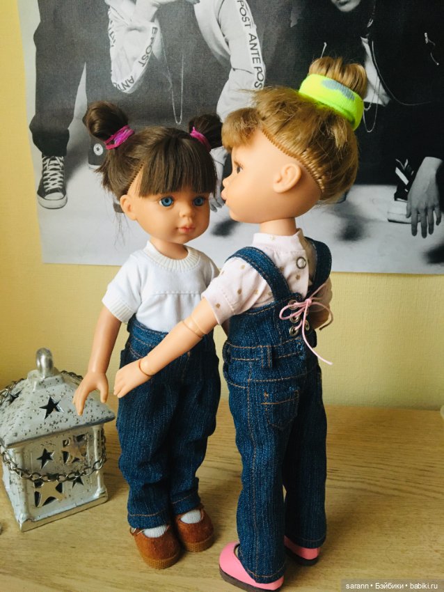 Джинсовое настроение — Одежда и обувь для кукол своими руками: фото (фото 4)