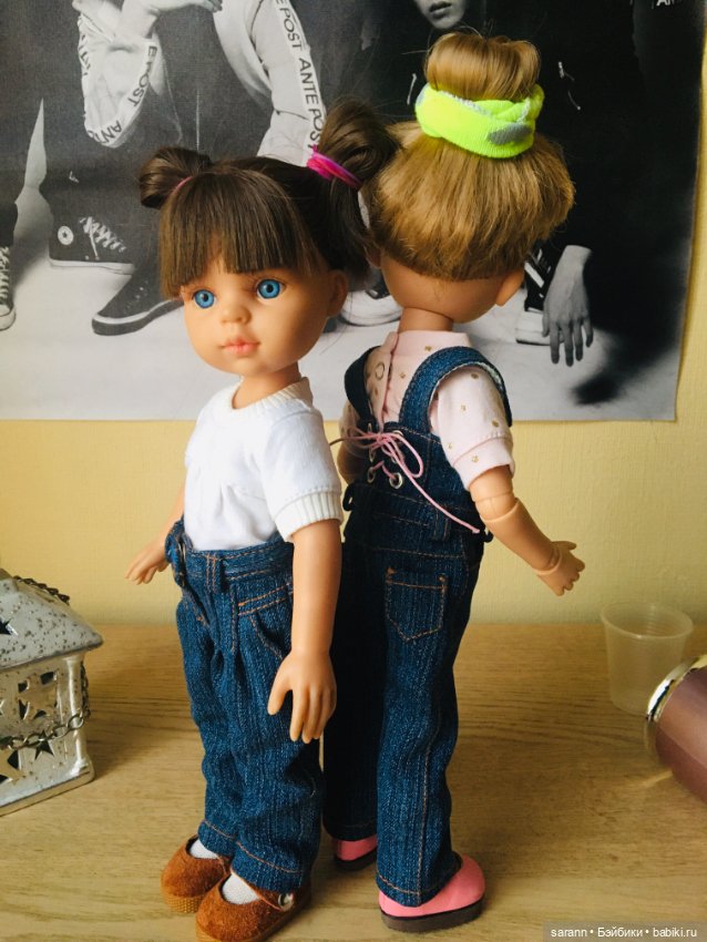 Джинсовое настроение — Одежда и обувь для кукол своими руками: фото (фото 6)