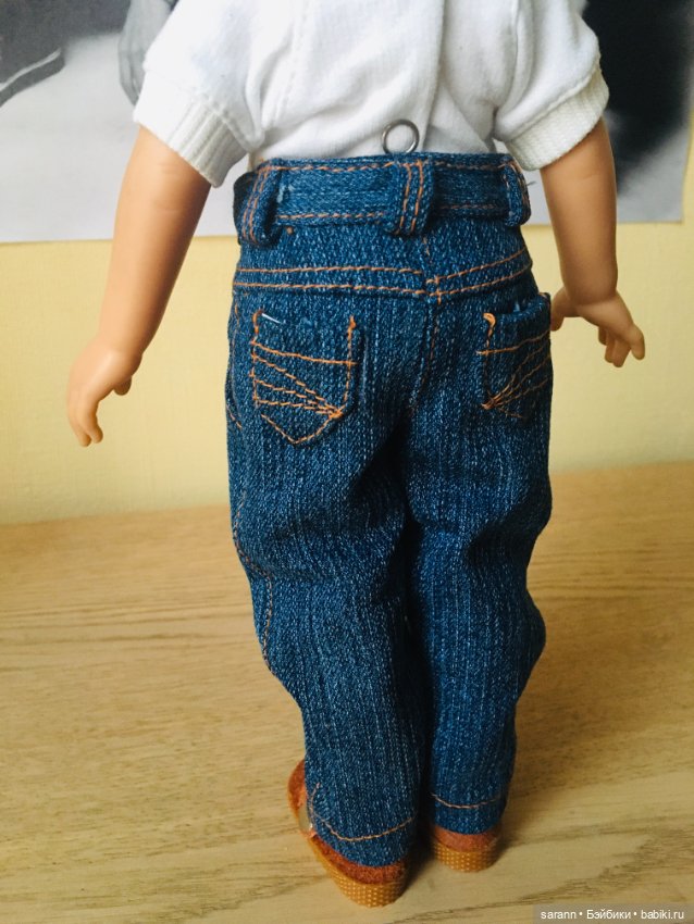 Джинсовое настроение — Одежда и обувь для кукол своими руками: фото