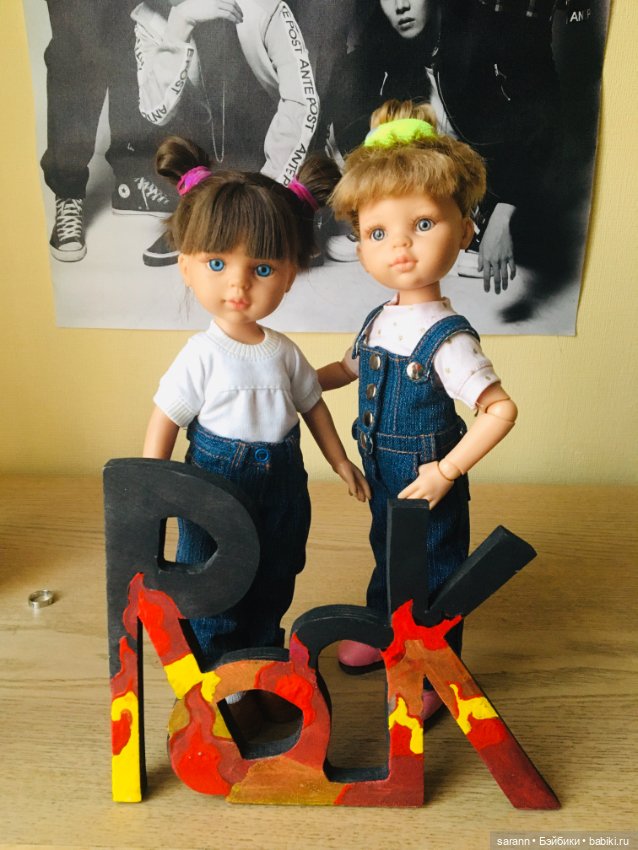 Джинсовое настроение — Одежда и обувь для кукол своими руками: фото (фото 8)