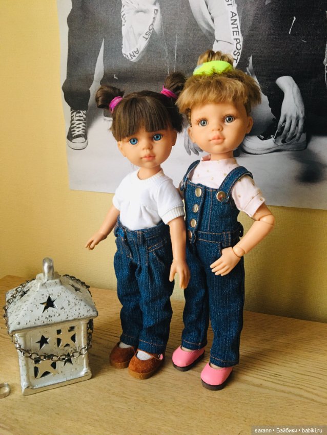Джинсовое настроение — Одежда и обувь для кукол своими руками: фото (фото 2)