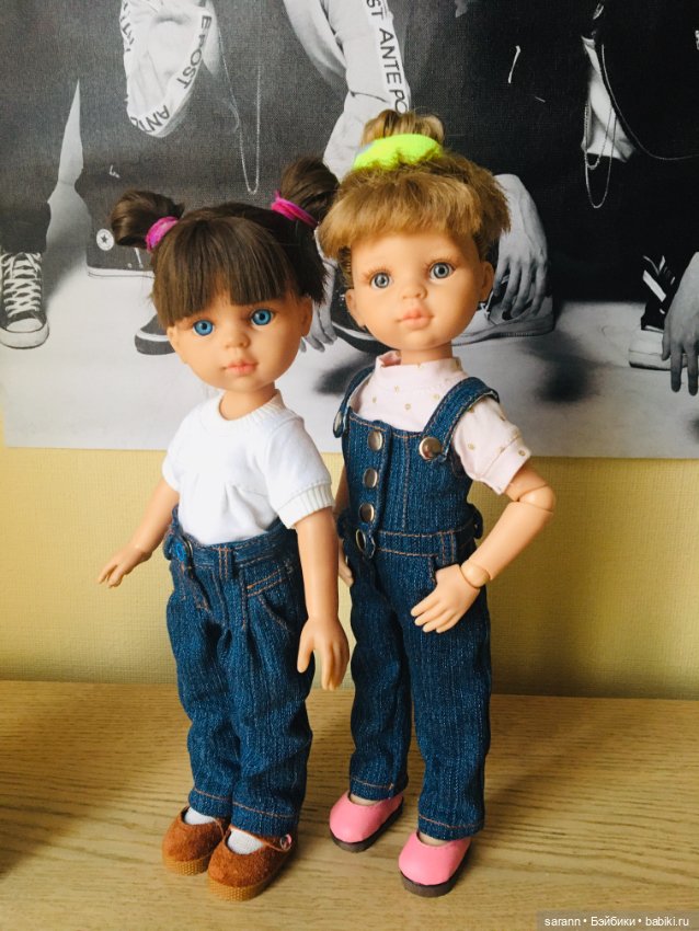 Джинсовое настроение — Одежда и обувь для кукол своими руками: фото