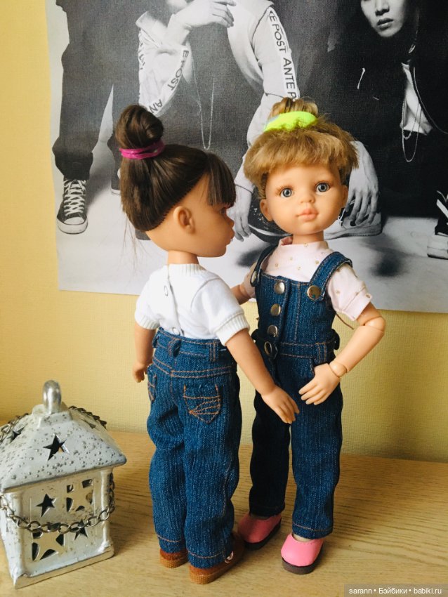 Джинсовое настроение — Одежда и обувь для кукол своими руками: фото (фото 3)