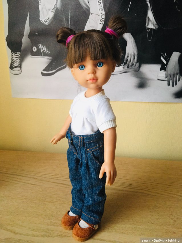 Джинсовое настроение — Одежда и обувь для кукол своими руками: фото (фото 10)