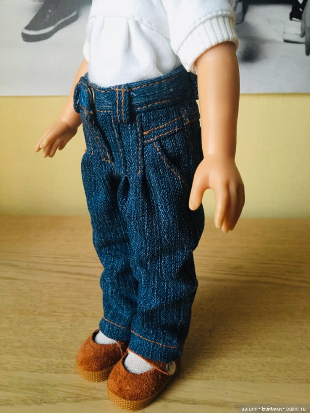 Джинсовое настроение — Одежда и обувь для кукол своими руками: фото