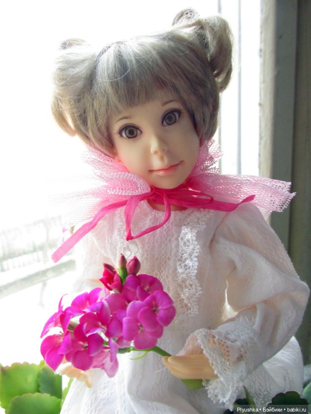 Девочка и цветы — Авторские куклы BJD (БЖД) у нас дома: фото (фото 6)
