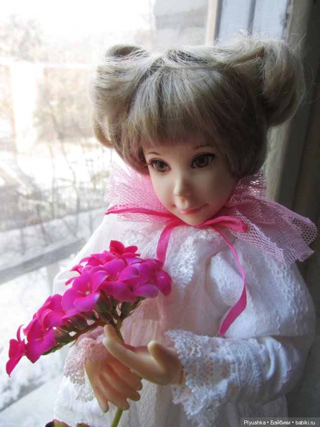 Девочка и цветы — Авторские куклы BJD (БЖД) у нас дома: фото (фото 5)