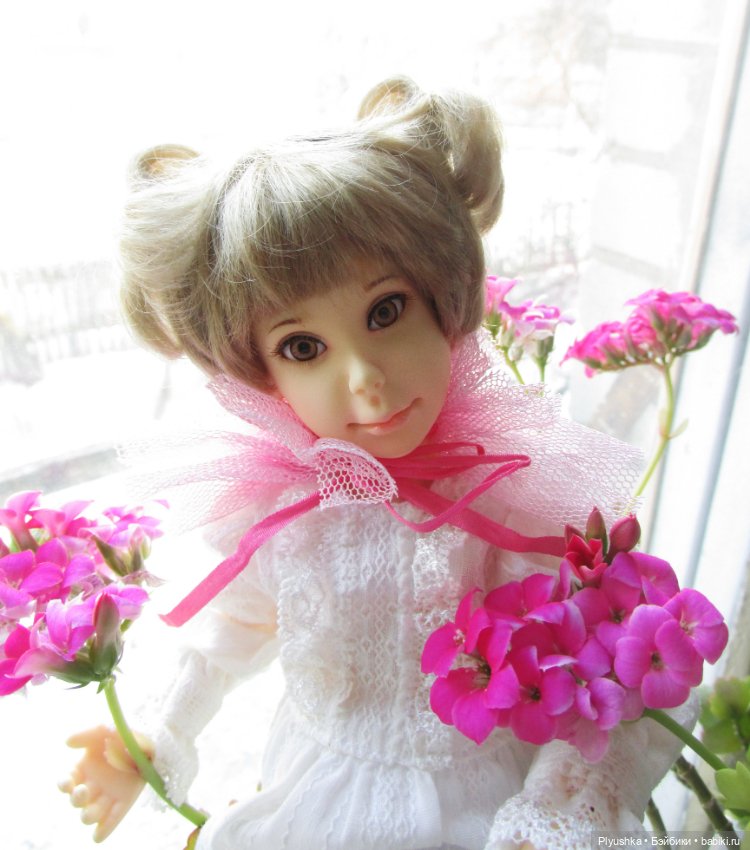 Девочка и цветы — Авторские куклы BJD (БЖД) у нас дома: фото (фото 7)