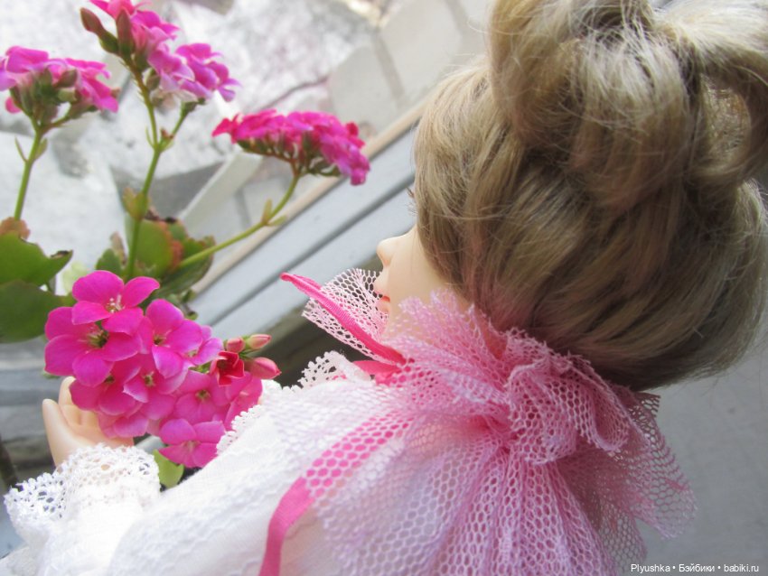 Девочка и цветы — Авторские куклы BJD (БЖД) у нас дома: фото