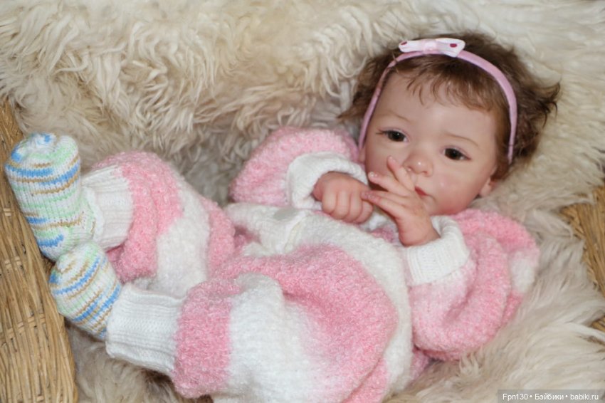 Малышка-очаровашка кукла Реборн (фото 4)