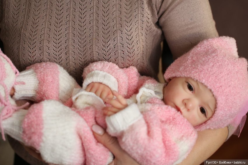 Малышка-очаровашка кукла Реборн