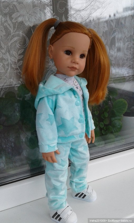 Мятный комплектик — Куклы Gotz (Готц): Ханна (фото 6)