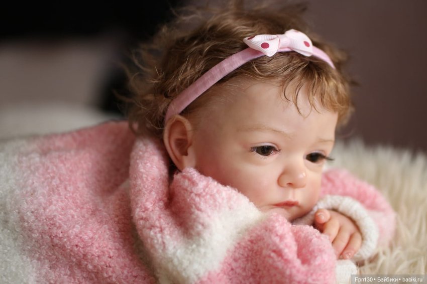 Малышка-очаровашка кукла Реборн (фото 6)
