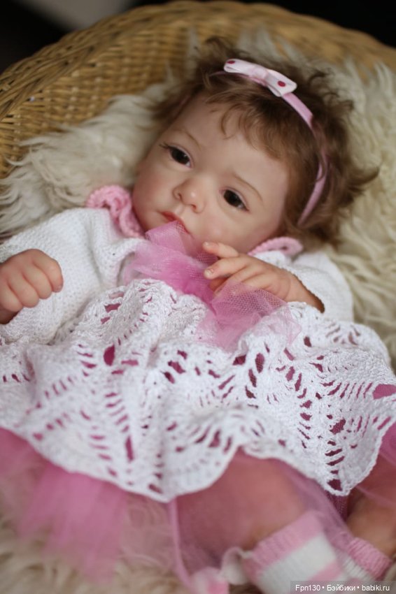 Малышка-очаровашка кукла Реборн (фото 3)