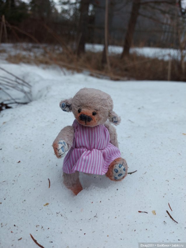 Матильда — Авторские мишки Тедди и друзья: фото (фото 3)