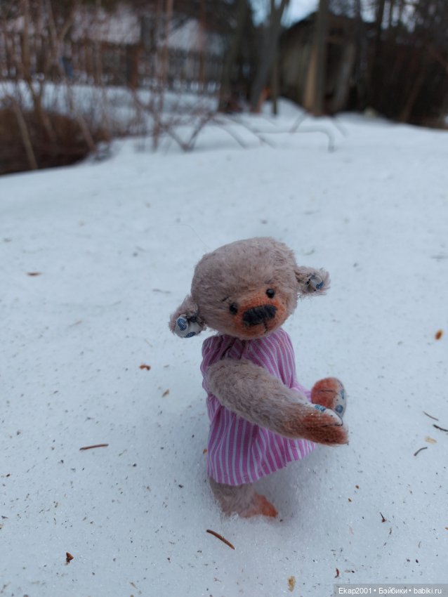 Матильда — Авторские мишки Тедди и друзья: фото (фото 4)