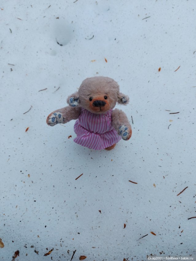 Матильда — Авторские мишки Тедди и друзья: фото (фото 5)