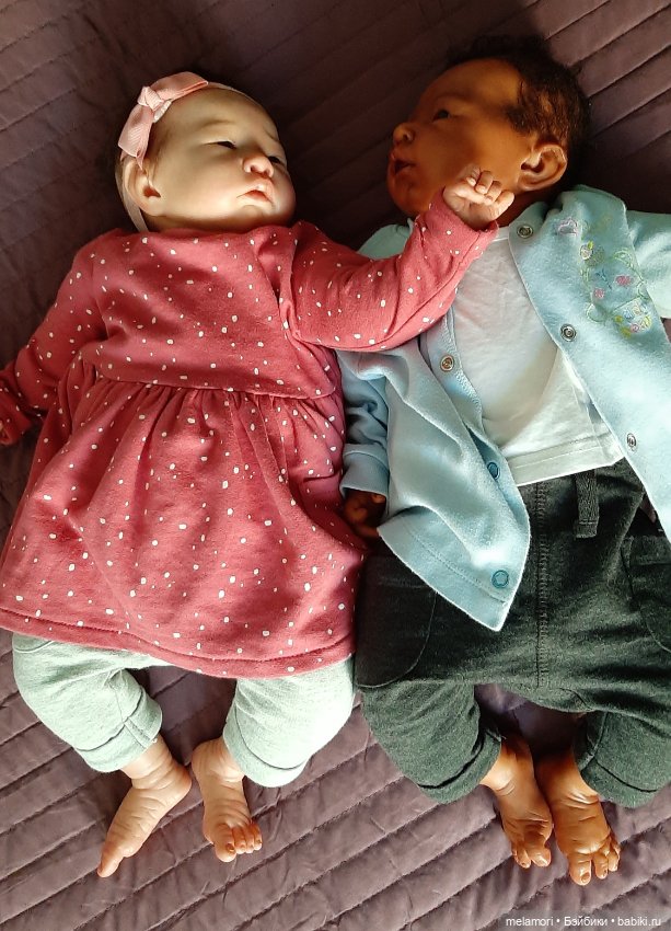 Мои двойняшки — Куклы Реборн (Reborn): домашние фото (фото 4)