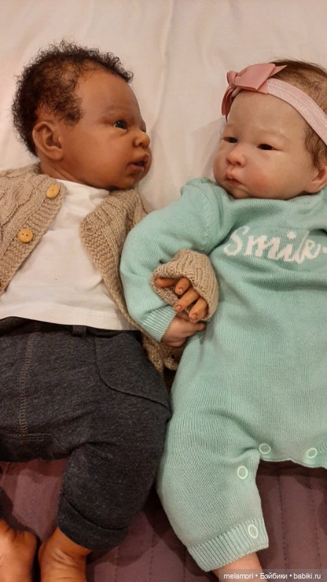 Мои двойняшки — Куклы Реборн (Reborn): домашние фото