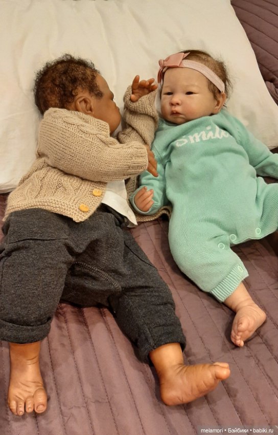 Мои двойняшки — Куклы Реборн (Reborn): домашние фото (фото 6)