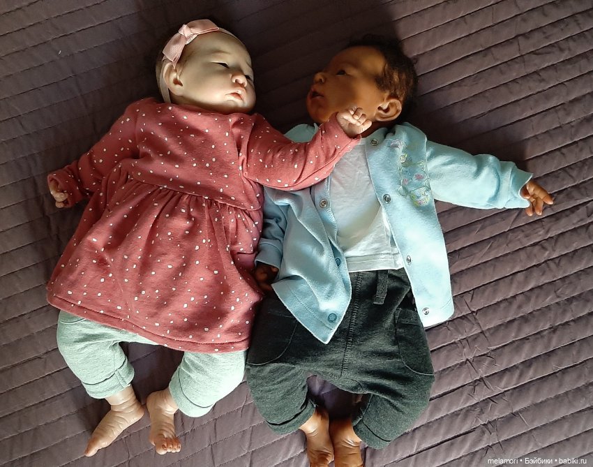 Мои двойняшки — Куклы Реборн (Reborn): домашние фото