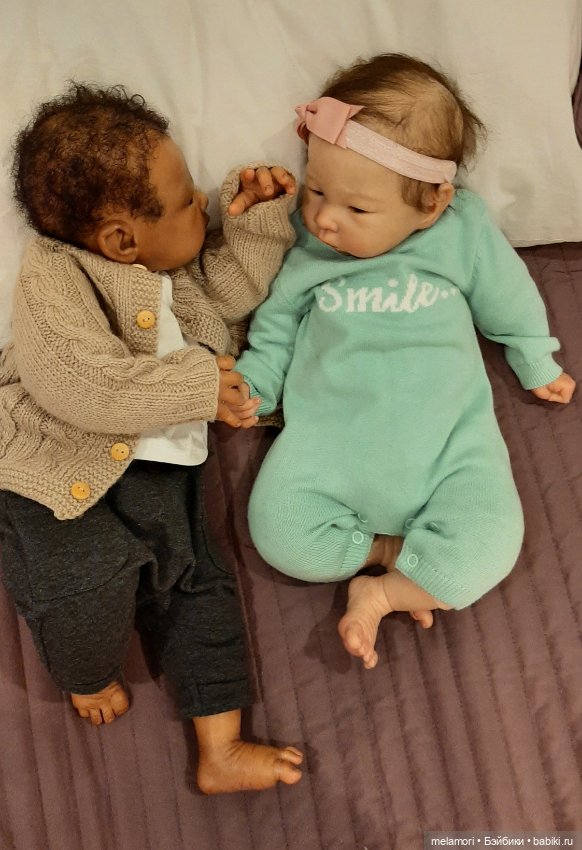 Мои двойняшки — Куклы Реборн (Reborn): домашние фото (фото 3)