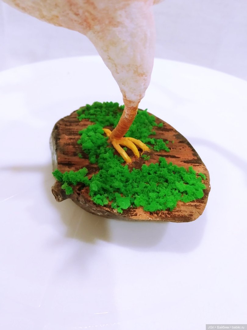 Цыпа на прогулке — Ватные игрушки на елку: ретро (фото 10)