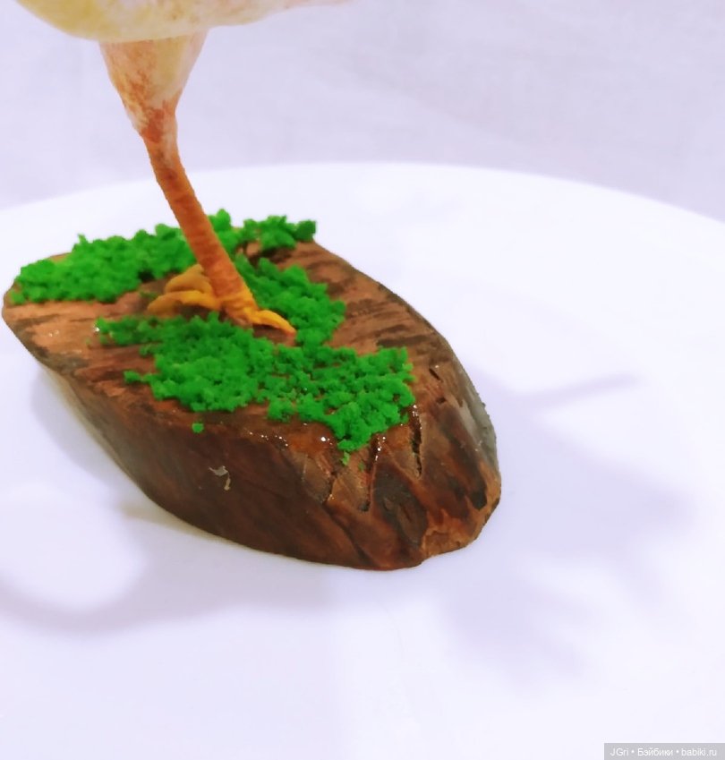 Цыпа на прогулке — Ватные игрушки на елку: ретро