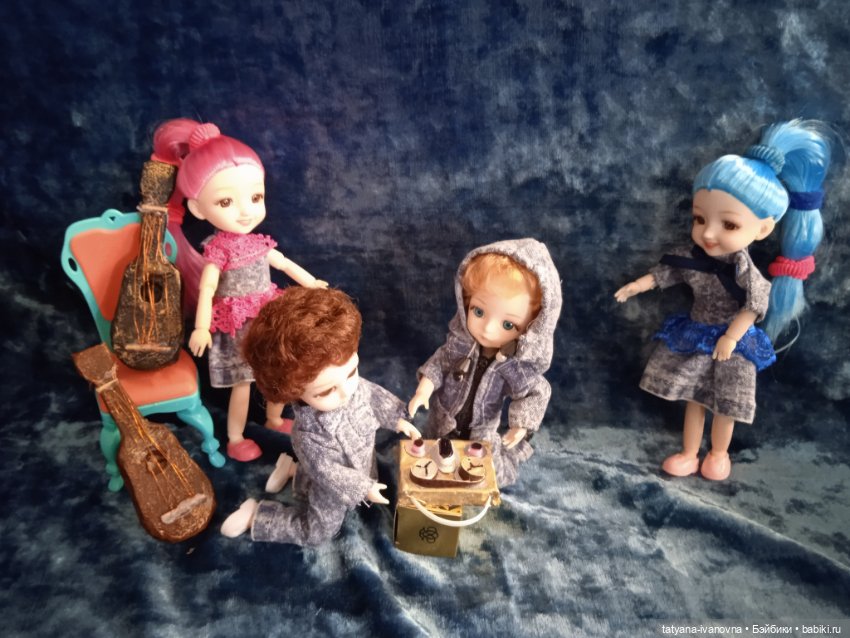 Вечеринка в стиле 80 годов... или джинсовые наряды