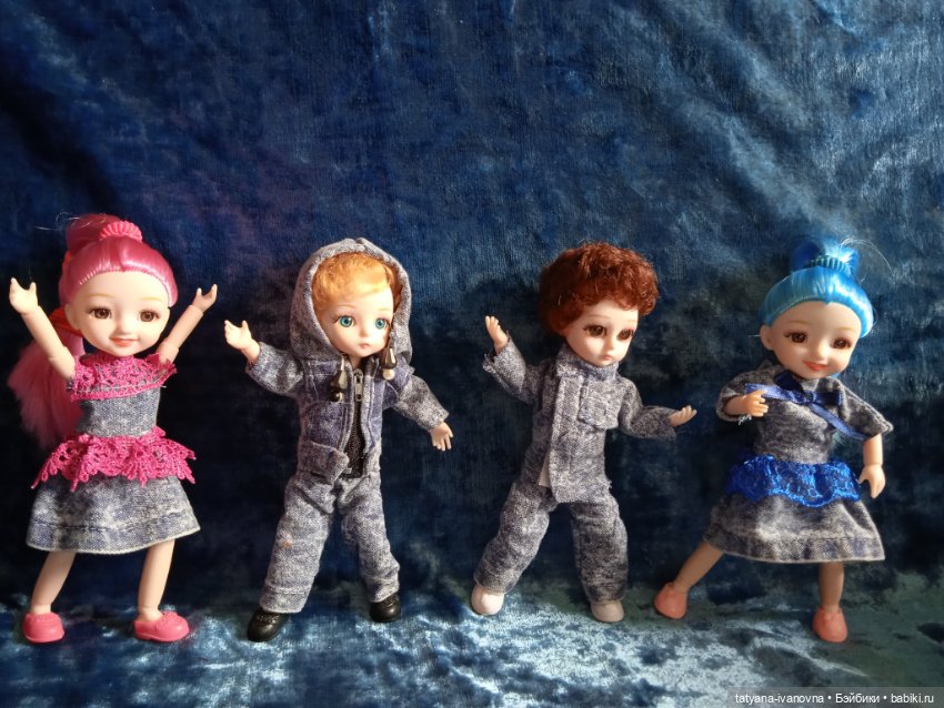 Вечеринка в стиле 80 годов... или джинсовые наряды