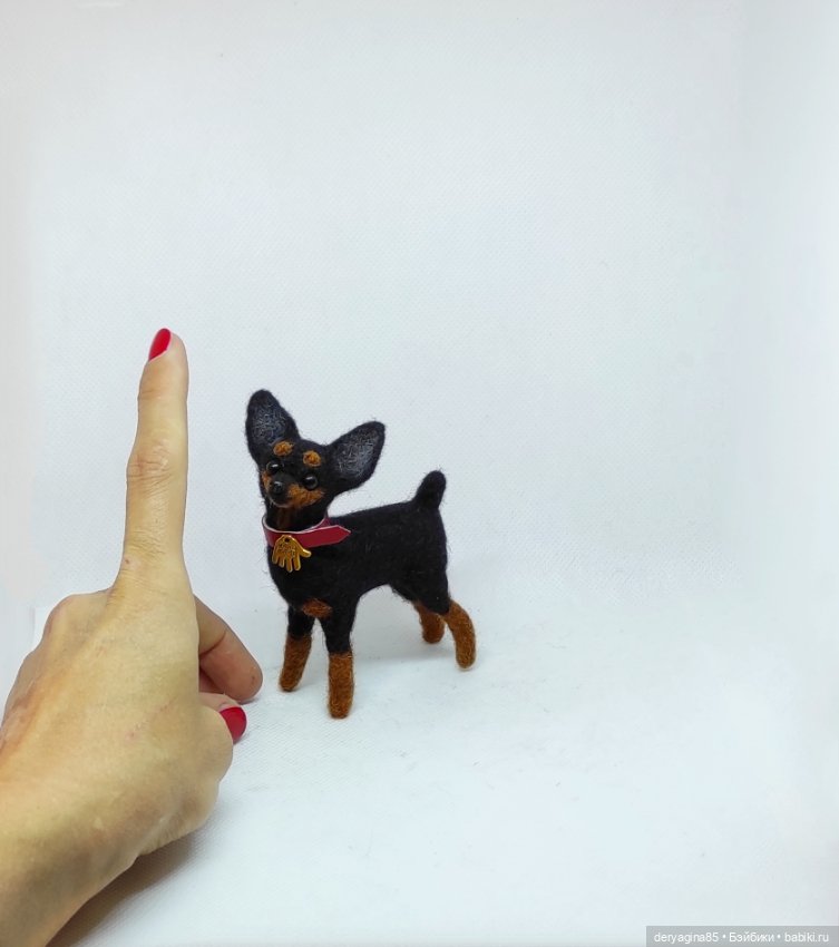 Тойчик — Валяные игрушки из шерсти: сухое валяние (фото 8)