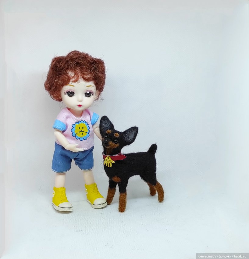 Тойчик — Валяные игрушки из шерсти: сухое валяние