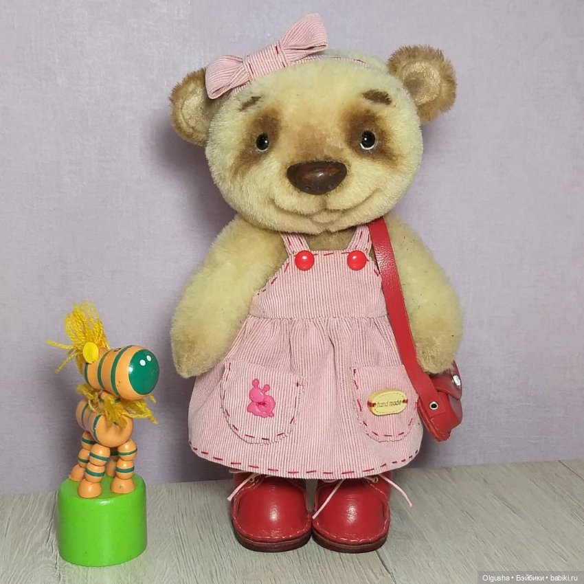 Мишка Тедди Маняша — Авторские мишки Тедди и друзья: фото (фото 3)