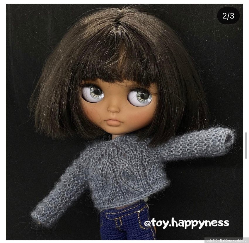 Милые кофточки для куколок Блайз и Паола Рейна (фото 2)