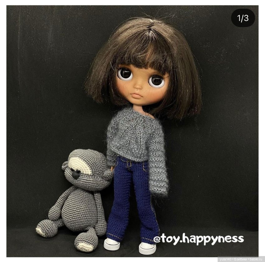 Милые кофточки для куколок Блайз и Паола Рейна (фото 3)