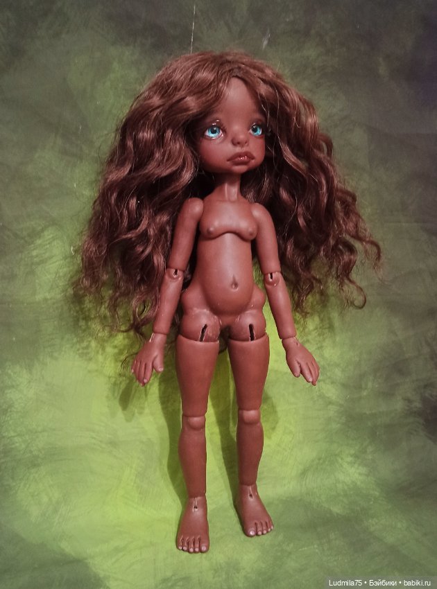 Карамелька — Лепка авторских кукол: полимерная глина