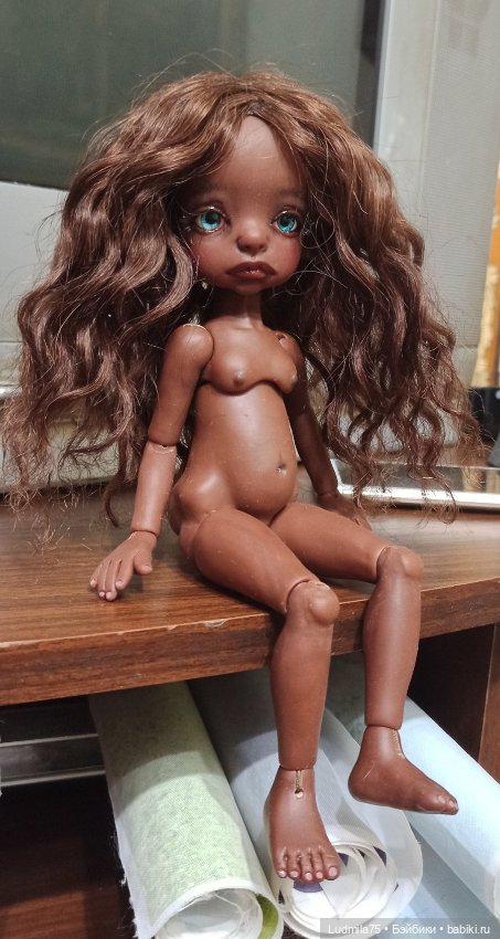 Карамелька — Лепка авторских кукол: полимерная глина