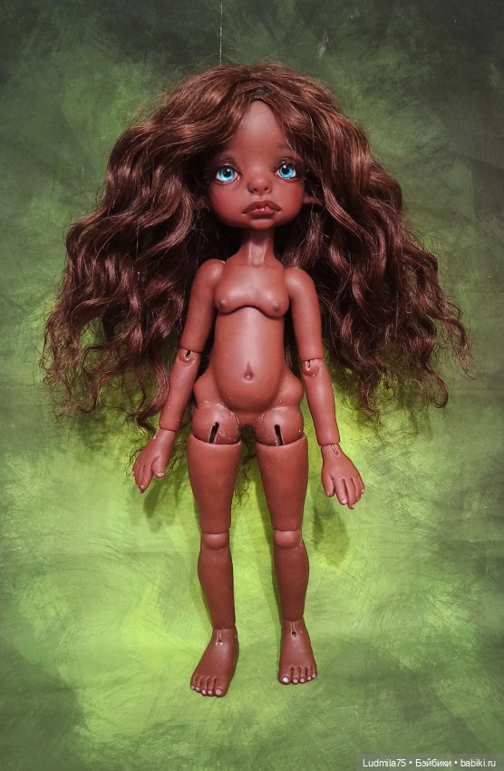 Карамелька — Лепка авторских кукол: полимерная глина