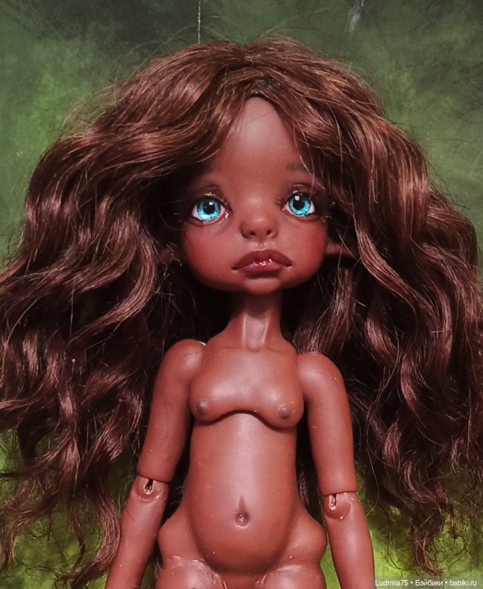 Карамелька — Лепка авторских кукол: полимерная глина