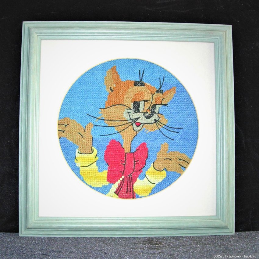Буратино на старой вышивке (фото 2)