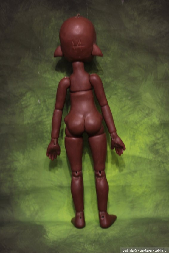 Карамелька — Лепка авторских кукол: полимерная глина