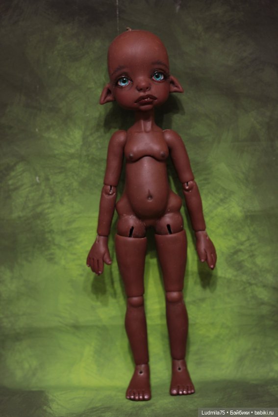 Карамелька — Лепка авторских кукол: полимерная глина