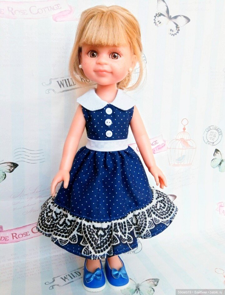 Любимая классика - платья с горошками (фото 3)